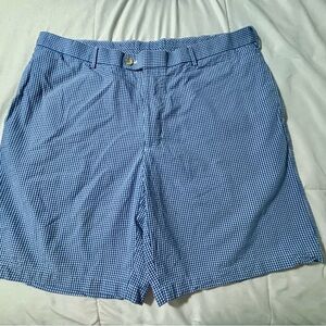 Peter Millar Blue Checkered Shirt